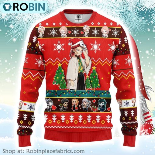 Sabito Demon Slayer Anime Ugly Christmas Sweater