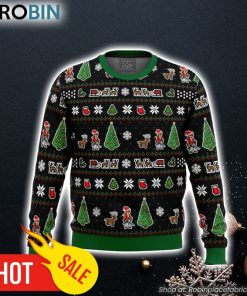 Samurai X Christmas Tree Ugly Christmas Sweater 3D For Men and Women