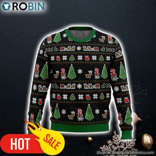 Samurai X Christmas Tree Ugly Christmas Sweater 3D For Men and Women