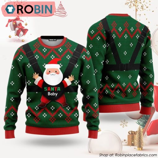 Santa Baby Ugly Christmas Sweater