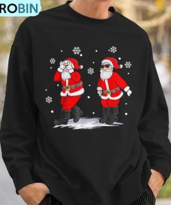 santa-claus-griddy-dance-christmas-xmas-pajama-boys-ugly-christmas-sweatshirt-3