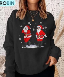 santa-claus-griddy-dance-christmas-xmas-pajama-boys-ugly-christmas-sweatshirt-4