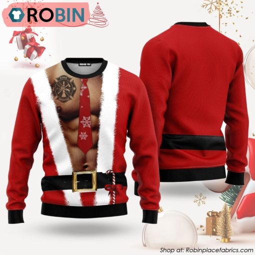 Santa Costume Ugly Christmas Sweater