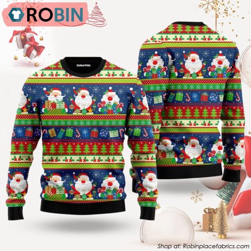 Santa Giving Me A Gift Ugly Christmas Sweater