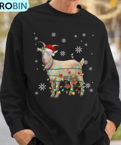 santa-goat-christmas-tree-light-pajama-x-mas-matching-ugly-christmas-sweatshirt-3