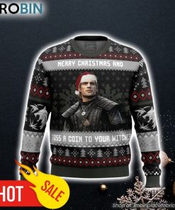 Santa Witcher The Witcher Ugly Christmas Sweater 3D For Men and Women