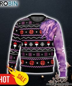 Sasuke Susanoo Naruto Ugly Christmas Sweater 3D For Men and Women