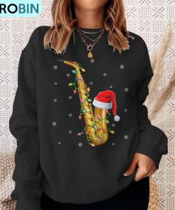 saxophone-music-lover-xmas-lights-santa-saxophone-christmas-ugly-christmas-sweatshirt-4