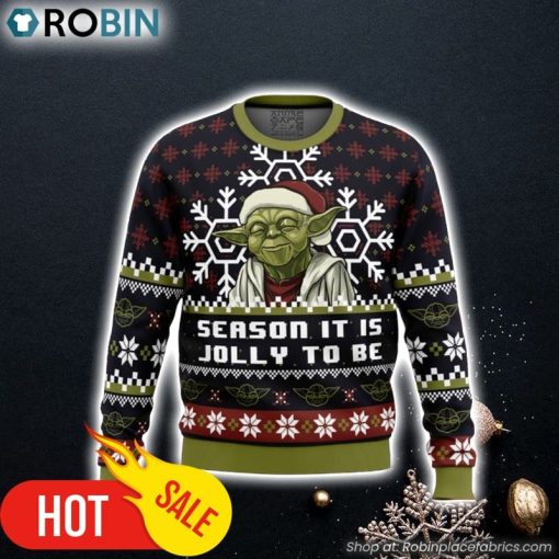 Season Jolly Star Wars Ugly Christmas Sweater 3D For Men and Women