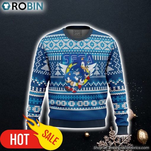 Sega Ugly Christmas Sweater 3D For Men and Women