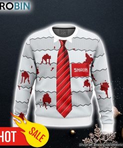 Shaun of the Dead Ugly Christmas Sweater 3D For Men and Women