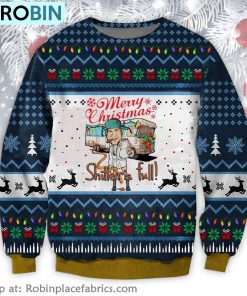 Shitters Full Merry Christmas Ugly Sweater