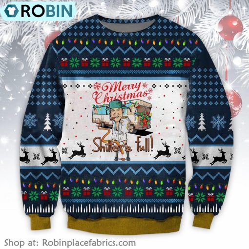 Shitters Full Merry Christmas Ugly Sweater