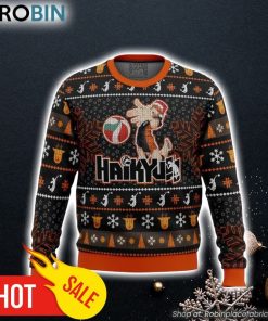 Shoyo Hinata Haikyuu Ugly Christmas Sweater 3D For Men and Women