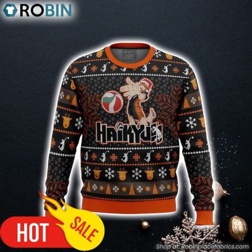 Shoyo Hinata Haikyuu Ugly Christmas Sweater 3D For Men and Women