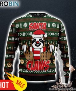 Sloth Santa Claws Ugly Christmas Sweater Best Xmas Gifts Dog Memorial Gift