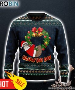 Sloth Slow Ho Ho Ugly Christmas Sweater Best Xmas Gifts Dog Memorial Gift Sloth Slow Ho Ho Ugly Christmas Sweater Best Xmas Gifts Dog Memorial Gift
