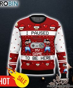 SNES Ugly Christmas Sweater 3D For Men and Women