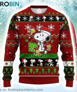 Snoopy And Woodstock The Peanuts Ugly SweaterChristmas