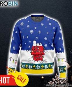 Snoopy Ugly Christmas Sweater 3D For Men and Women