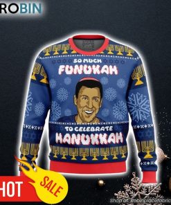 So Much Funukah Adam Sandler Ugly Christmas Sweater 3D For Men and Women