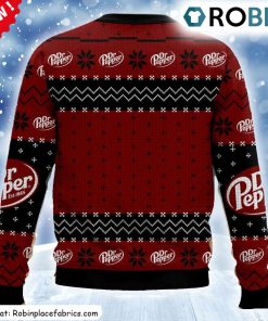Soda Dr Pepper Drinks Ugly Christmas Sweatshirt, Sweater
