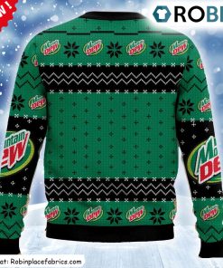 Soda Mountain Dew Drinks Ugly Christmas Sweatshirt, Sweater