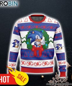 Sonic the Hedgehog Ugly Christmas Sweater 3D For Men and Women Sonic the Hedgehog Ugly Christmas Sweater 3D For Men and Women