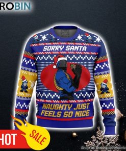 Sorry Santa Cobra Commander GI Joe Ugly Christmas Sweater 3D For Men and Women