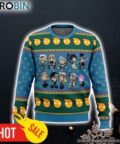 Soul Eater Chibi Ugly Christmas Sweater 3D For Men and Women
