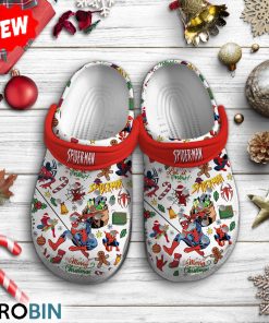 Spider-Man Let It Snow Merry Christmas 3D Print Classic Crocs