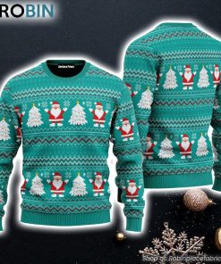 Spread Holiday Cheer with Santa Claus Ugly Christmas SweaterGift For Christmas