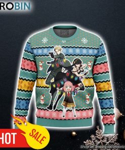 Spy Xmas Family Spy x Family Ugly Christmas Sweater 3D For Men and Women