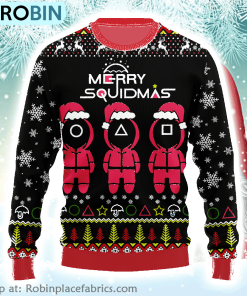 Squid Game Series Christmas 14 Squid Game Series Gift Fan Ugly Sweater