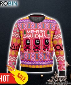Squid Game Squidmas Ugly Christmas Sweater 3D For Men and Women