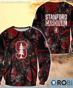 Stanford Cardinal Hunting Pattern All Over Print Sweatshirt Stanford Cardinal Hunting Pattern All Over Print Sweatshirt