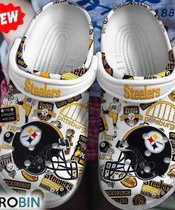 Steelers Nation Turn Dow For Watt Pittsburgh Steelers 3D Print Classic Crocs