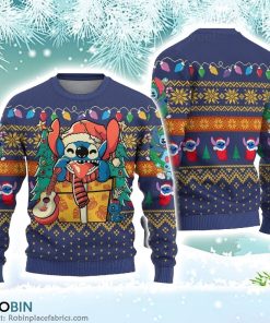 Stitch Christmas Ugly Sweater 3D Printed
