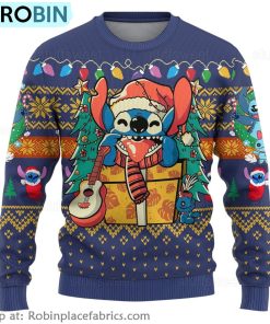 Stitch Christmas Ugly Sweater 3D Printed 3D Unisex