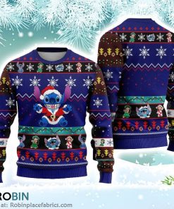 Stitch Ohana Mean Family Christmas Sweatshirt