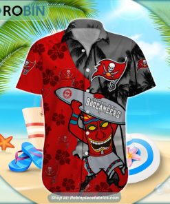 Tampa Bay Buccaneers Tiki Man NFL Hawaiian Shirt