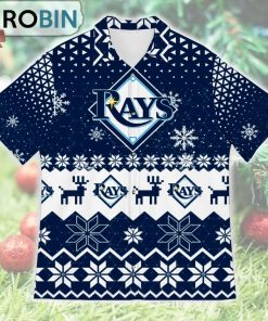 Tampa Bay Rays Ugly Christmas Design Short Sleeve Shirt