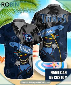 Tennessee Titans Tiki Man NFL Hawaiian Shirt