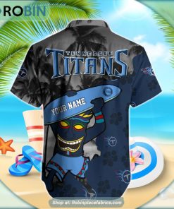 Tennessee Titans Tiki Man NFL Hawaiian Shirt Tennessee Titans Tiki Man NFL Hawaiian Shirt