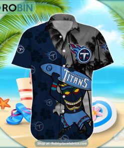 Tennessee Titans Tiki Man NFL Hawaiian Shirt