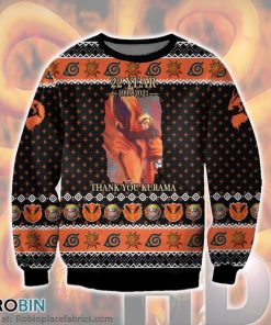 Thank You Kurama Naruto Christmas Ugly Sweater