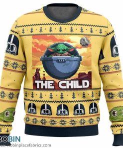 The Child Christmas Ugly Sweater 3D Printed