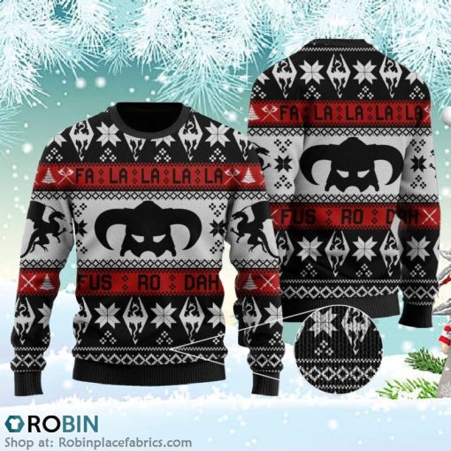 The Elder Scrolls Ugly Christmas Sweater