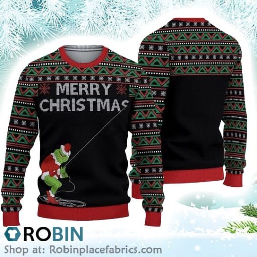 The Funny Character Stole Christmas Ugly Sweater 3D Printed