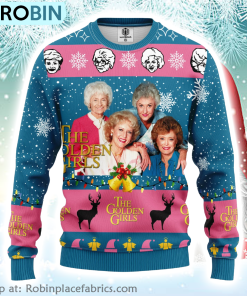 The Golden Girls Merry Xmas Gifts Ugly Christmas Sweater